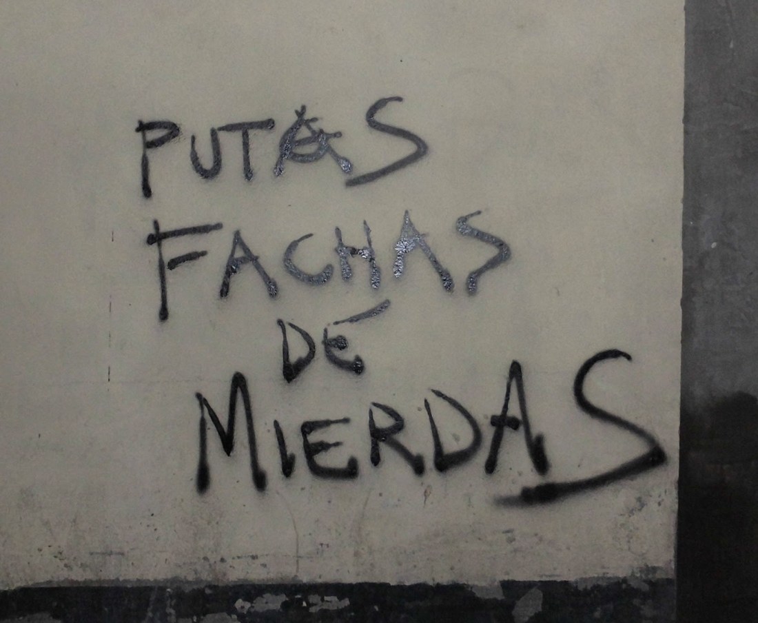 Calle Ancha: Contra los fachas